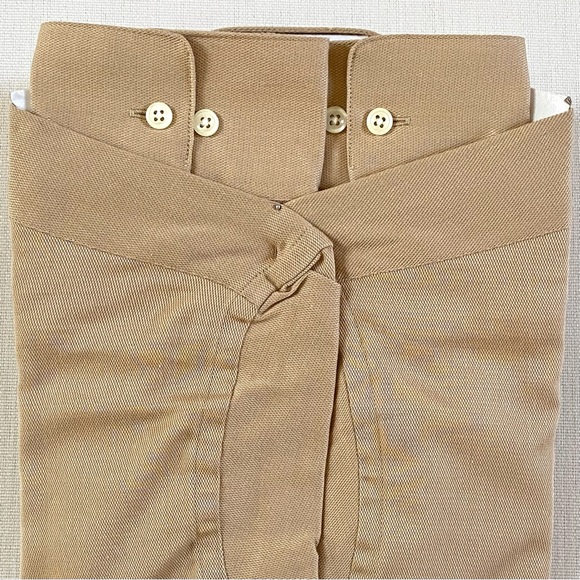 DKNY / THE UPTOWN SHIRT, 100% COTTON MENS LONG SLEEVE SHIRT SIZE L 16 32-33 TAN - Picture 5 of 8